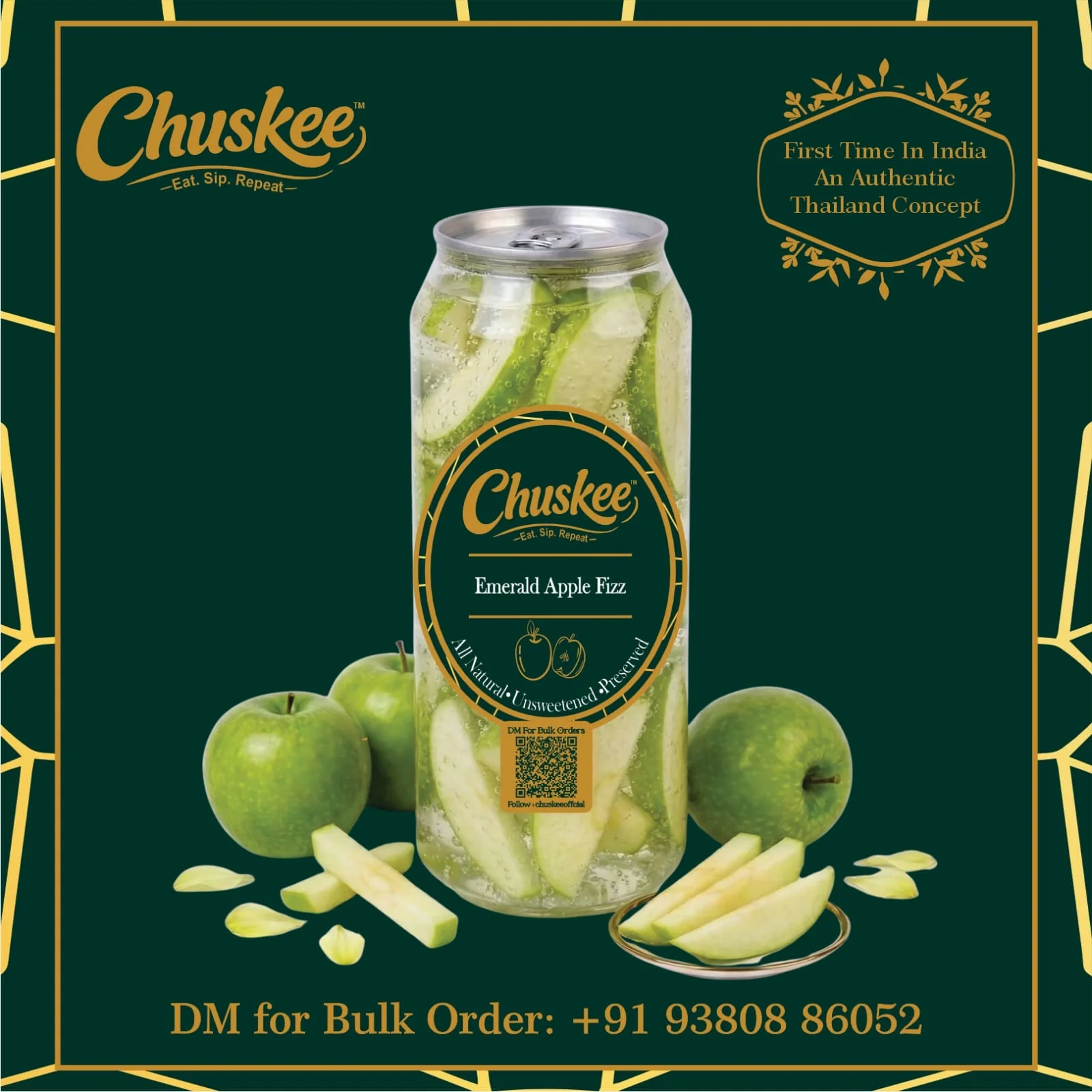 Emerald Apple Fizz